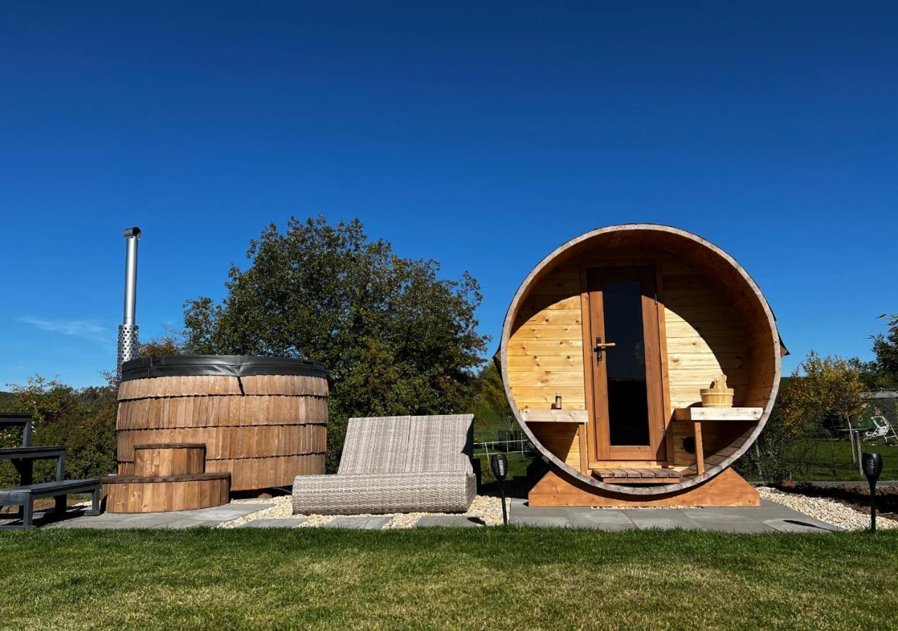 Tirolian Lodge North, Whirlpool, Sauna, Lagerfeuer Bundorf Extérieur photo